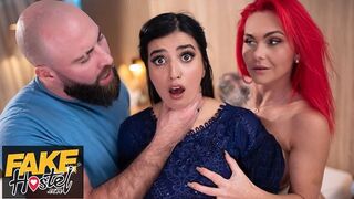Une Pakistanaise honteuse se réveille sexuellement avec un couple britannique pervers à trois