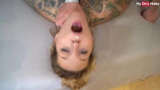 Hard Allemand amateur maman salope suce pour une grosse bite