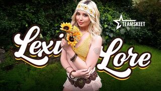 Avril jeu de lumière: Lexi Lore printemps introduction à la baise chaude