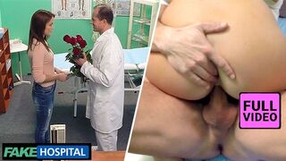 Saint Valentin romantique baise dans un faux hôpital
