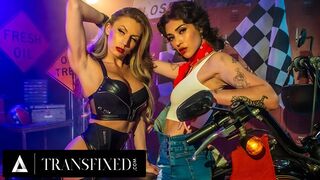 Les experts de Brooklyn Gray améliorent le bois trans de Jade Venus - face vers le bas!