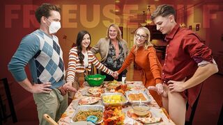À Thanksgiving, la famille se réunit pour en profiter, et cette saison de Noël va être sauvage