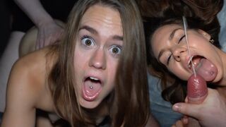 Grosse baise pour Leria Glow - pute adolescente comme une poupée sexuelle sans pleine pitié