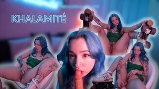 Français adolescent roller fille sauvage masturbation