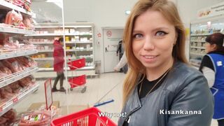 Je suis allé faire des courses, je l'ai vue, je l'ai baisée !