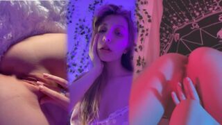Belle écolière adolescente avec un massage tiède