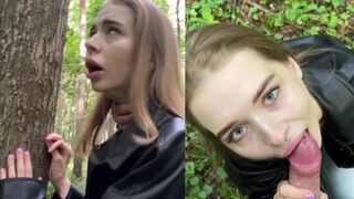 Risky forêt baise dans la nature avec sexy californiab
