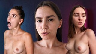 Essayez de le garder ensemble ! Petit pari visage tournage crème sélection