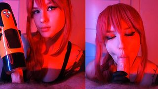 Pov's Makima Corps: Combien de temps pouvez-vous supporter le plaisir? Homme de tronçonneuse - sunako kirishiki