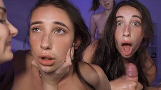 Il n'a jamais aimé ça avant - juteuse Alison et le trio sauvage de Simona Purr