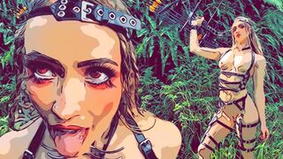 Désir secret d'un chasseur lié dans l'apocalypse