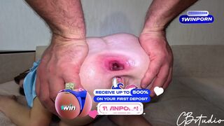 Deep anal baise avec des connards géants