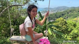 Jungle ramassage: adolescent fille baisée sur une première date
