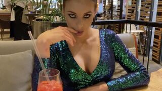 Hot Milf transformation restaurant