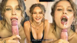 Pov baise: Sexy copine obtient sa chatte et sa bouche dur