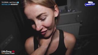 Première date avec baise dure et éjaculation