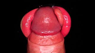 Fermer pov: Baise mes lèvres parfaites avec ta grosse bite dure et profite dans ma bouche 
