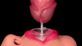 Gros plan : la meilleure pipe qui vous fait vaporiser à travers l'entonnoir 