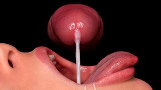 Image en gros plan: meilleure pipe gratuite pour votre spritzing! Utilisez votre chatte pour profiter! Hot bite sucer asmr