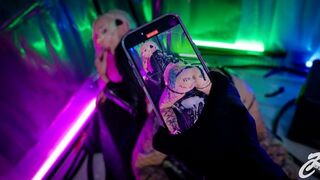Spritzing sans fin - sélection d'intestins et de bukkake en cyberpunk, sorcier et style hentai