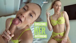Gros cul fille tricher sur son petit ami avec son partenaire d'université - lil elle
