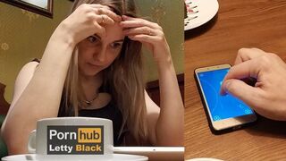 Letty black utilise un vibromasseur pour se baiser en public