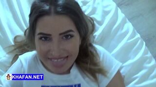 Hot fille iranienne baise son gros cul et la suce devant une caméra