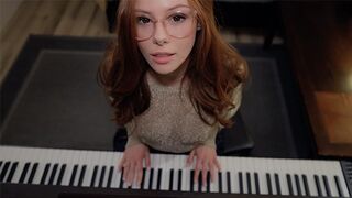 Cours de musique avec le sexe chaud avec le professeur