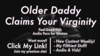 Le vieux prend doucement ta virginité et t'apprend à baiser