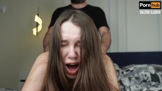 L'orgasme anal de Valeria Sladkih - putain de training de son cul