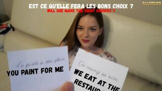 Je dois faire un choix, gagner ta bite géante !