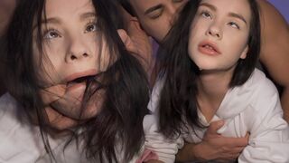 Extreme spritzing orgasme - adolescent de 18 ans cruellement baisé dans le chien dur - mat mila perez