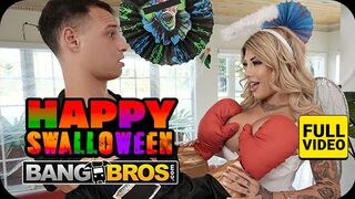 Réseau BANGBROS Sexy Milfje Wild Suck Mostohafia Gros Dick avant Halloween
