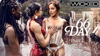 Rejoignez l'équipe de fille sexy de Wicked avec Vanna Bardot menant un foursome chaud