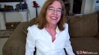 Nasty Grand-mère profite du jeu sexuel sur Old Nanny Channel