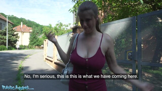 Agent public - Une Belge aux gros seins ramassés