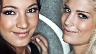 Candee Licious et Felicia Kiss Hot Lesbian Game