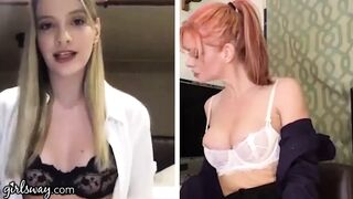 Kenna James et Serene Siren se massent loin en quarantaine
